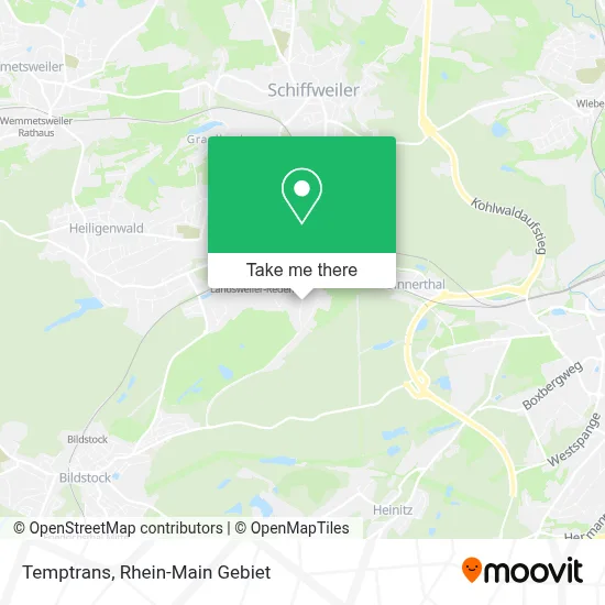 Temptrans map