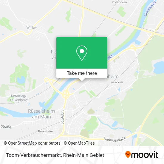 Toom-Verbrauchermarkt map