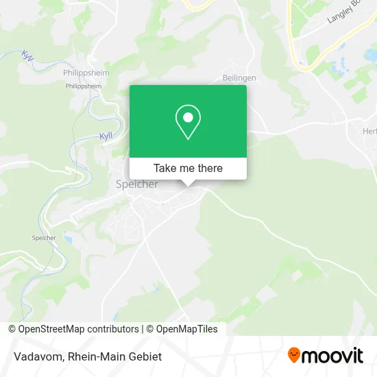 Vadavom map