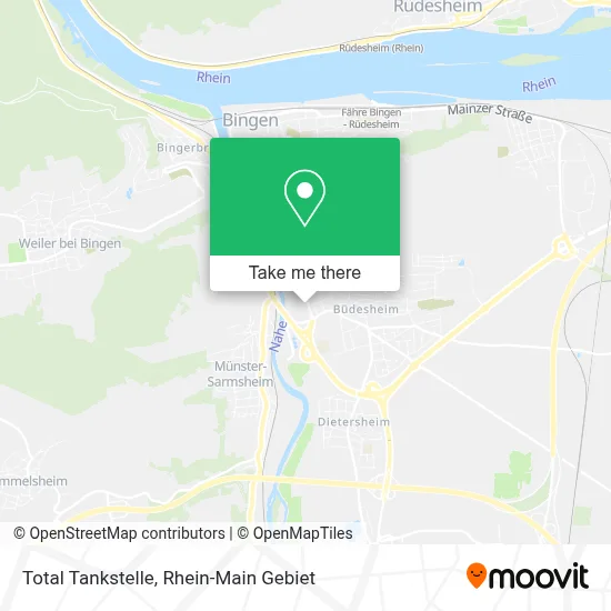 Total Tankstelle map