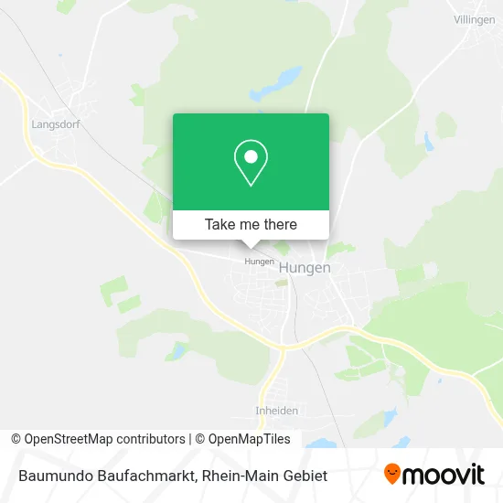 Baumundo Baufachmarkt map