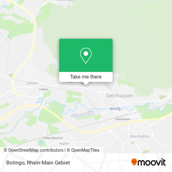Botingo map