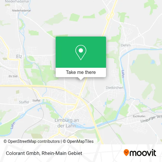 Colorant Gmbh map