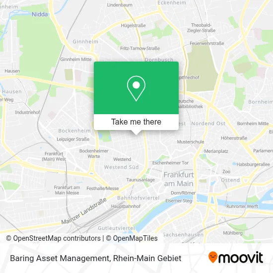 Baring Asset Management map