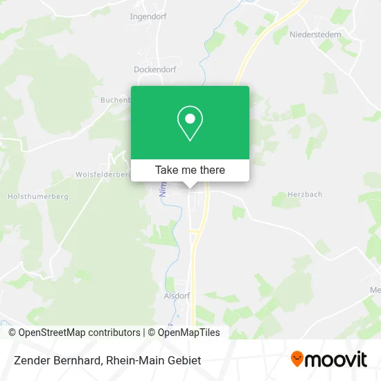 Zender Bernhard map