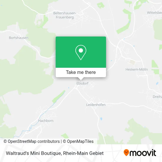 Waltraud's Mini Boutique map