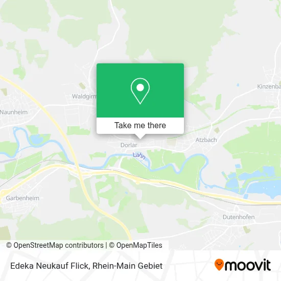 Edeka Neukauf Flick map