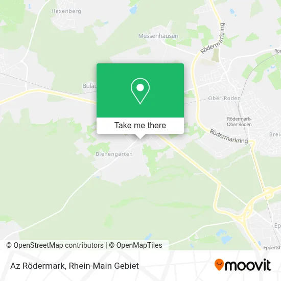 Az Rödermark map