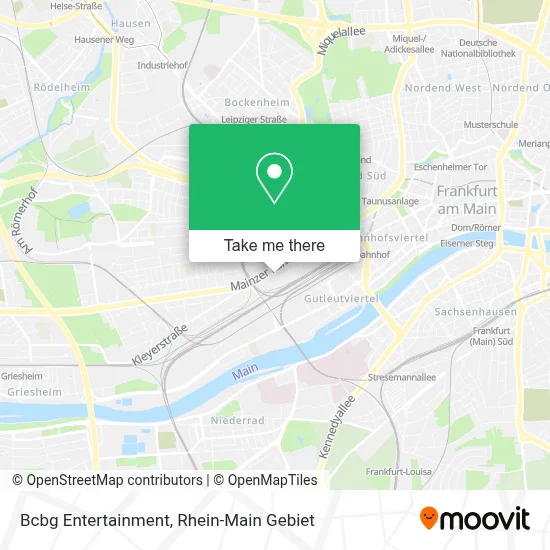 Bcbg Entertainment map