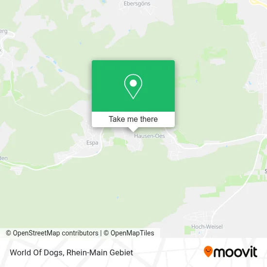 World Of Dogs map