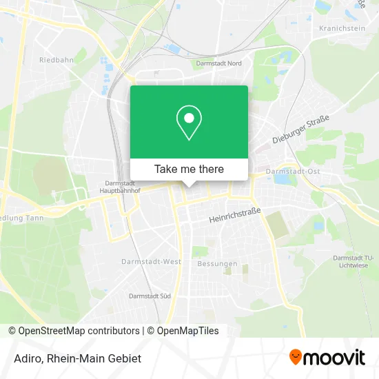 Adiro map