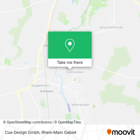 Cue Design Gmbh map