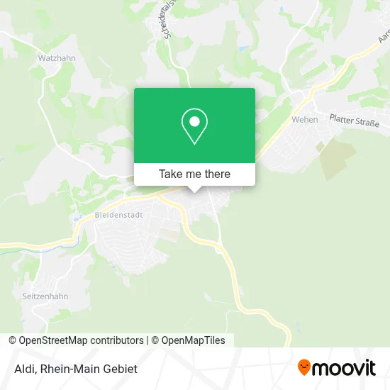 Aldi map