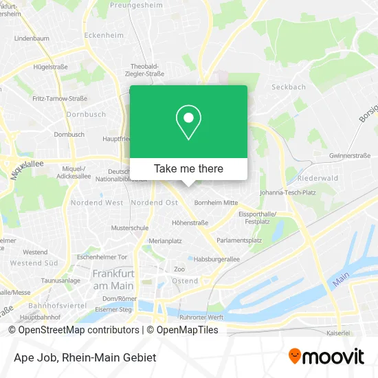 Ape Job map