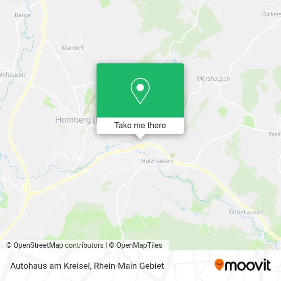 Autohaus am Kreisel map