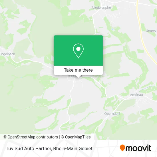 Tüv Süd Auto Partner map