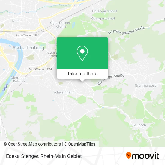 Edeka Stenger map