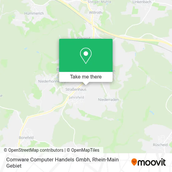 Comware Computer Handels Gmbh map