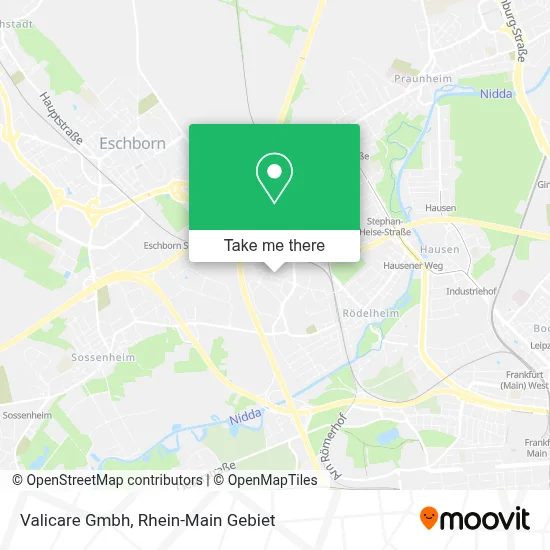 Valicare Gmbh map