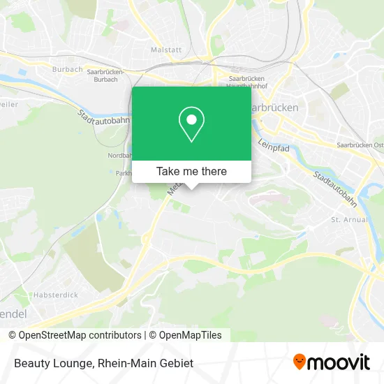 Beauty Lounge map