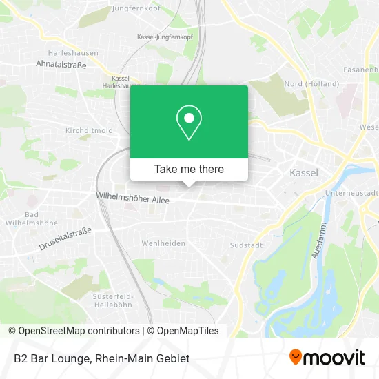 B2 Bar Lounge map