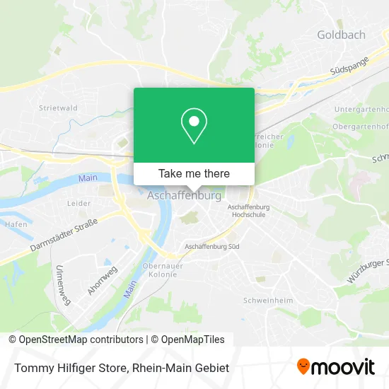Tommy Hilfiger Store map