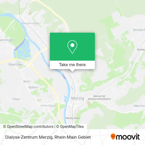 Dialyse-Zentrum Merzig map