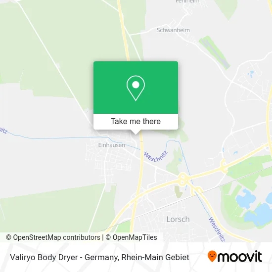 Valiryo Body Dryer - Germany map