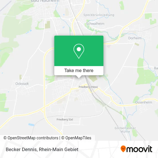 Becker Dennis map