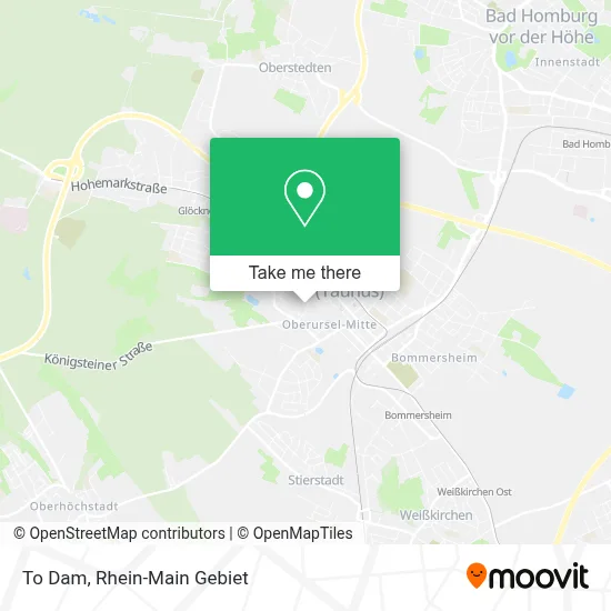 To Dam map
