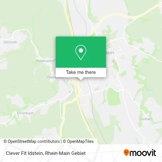Clever Fit Idstein map