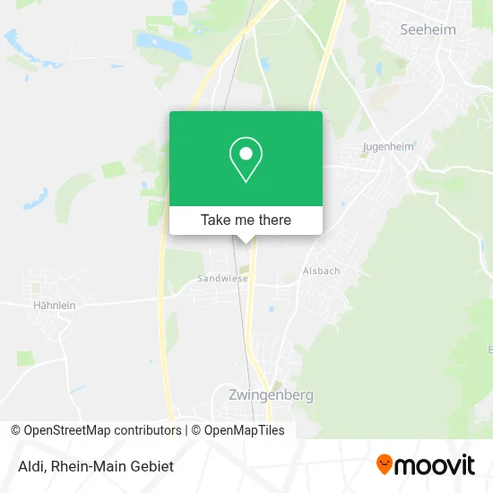 Aldi map