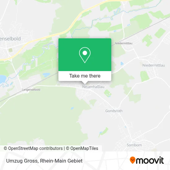 Umzug Gross map