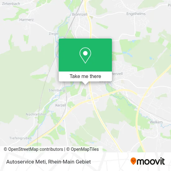 Autoservice Meti map