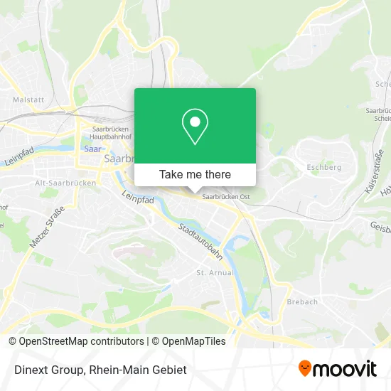 Dinext Group map
