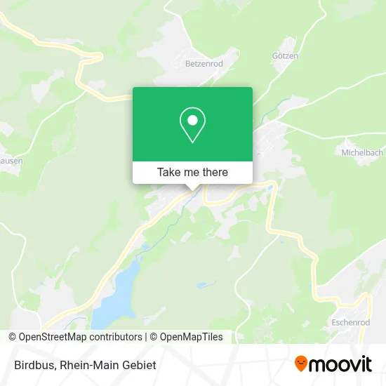 Birdbus map