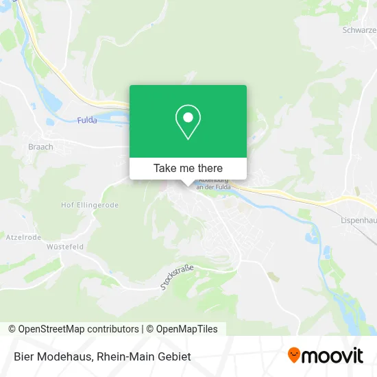 Bier Modehaus map