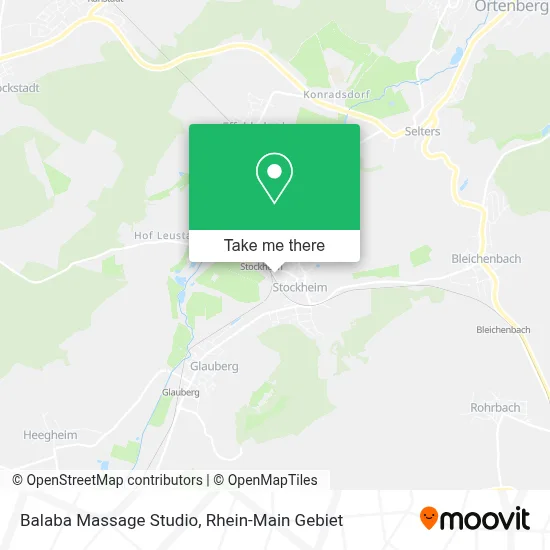 Balaba Massage Studio map