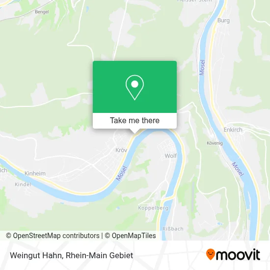 Weingut Hahn map