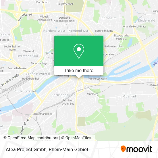 Atea Project Gmbh map