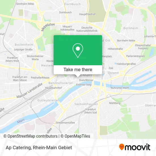 Ap Catering map