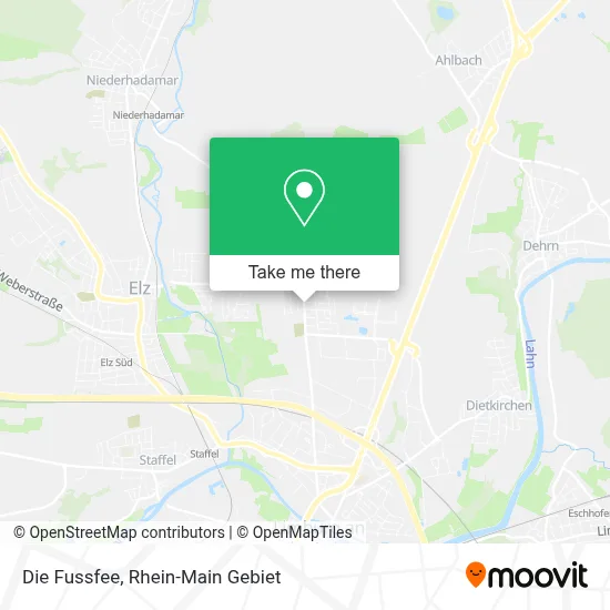 Die Fussfee map