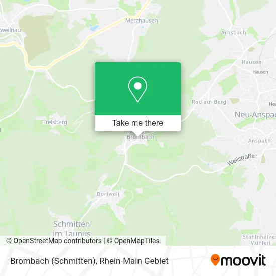 Brombach (Schmitten) map
