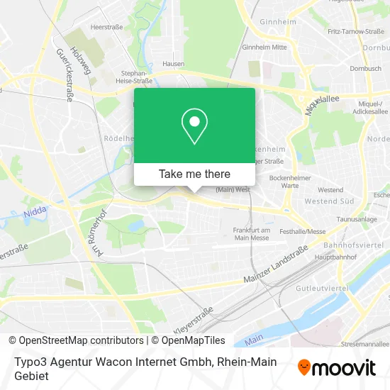 Typo3 Agentur Wacon Internet Gmbh map