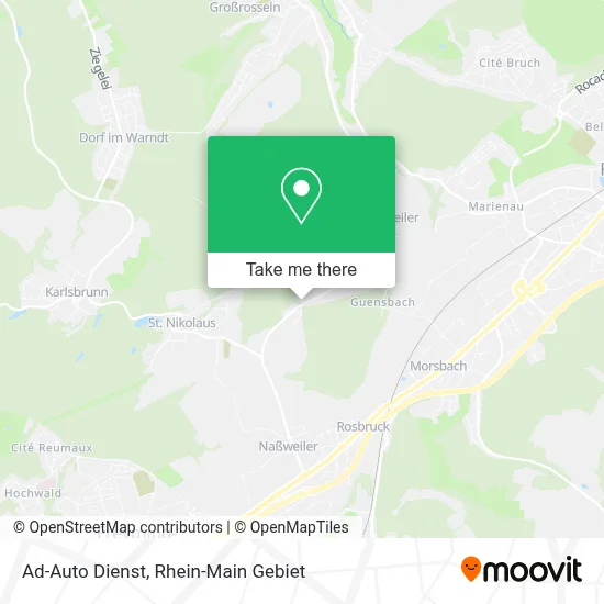 Ad-Auto Dienst map
