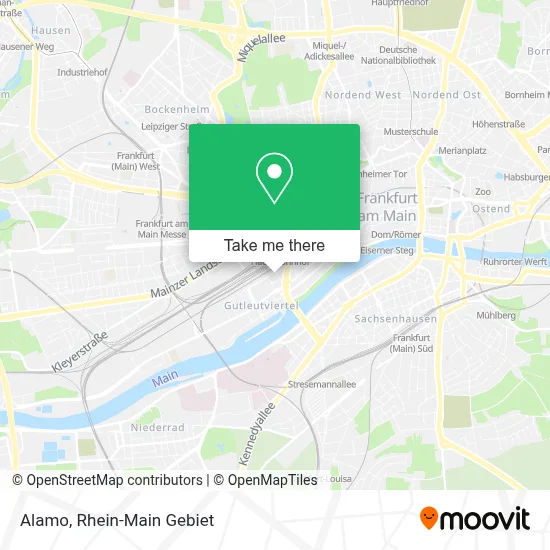 Alamo map