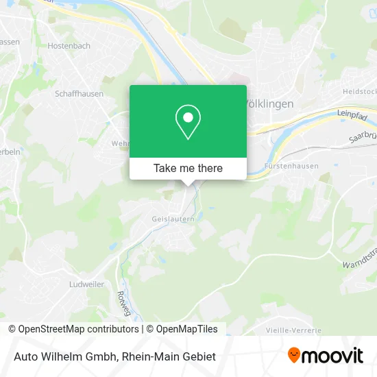Auto Wilhelm Gmbh map