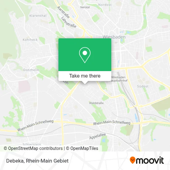 Debeka map