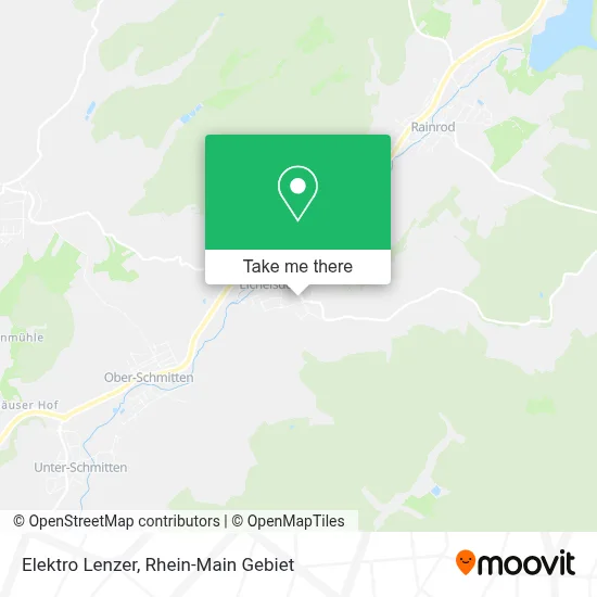 Elektro Lenzer map