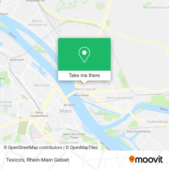Texico's map